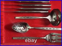 Lot Of 104 Pc Oneida SPANADA Premier Stainless Flatware MCM Setting for 16 NEW