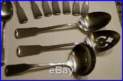 Lot Of 21 Pcs. Oneida American Colonial Cube Stainless Flatware