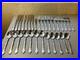 Lot Of 30 Pieces Oneida Community Cello Burnished Stainless Steel Flatware