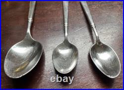Lot Of 46 Pieces Oneida USA Easton Cube Stainless Flatware