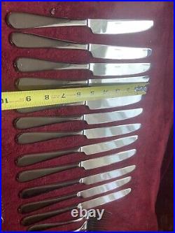 Lot Of 60 Pc Oneida OMNI Heirloom Cube Stainless Flatware Spoon Fork Knife