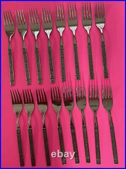 Lot Of 80 Pcs DOMINICA Wm A Rogers Oneida Deluxe Stainless Flatware 16 Place Set