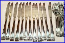Lot Of 89 Oneida Stainless China MERCER MIRROR Spoons Forks Knives