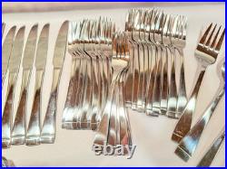 Lot Of 89 Oneida Stainless China MERCER MIRROR Spoons Forks Knives
