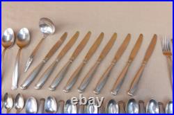 Lot Vintage Oneida Flatware mix most Knot Pattern Silverware Mixed types YU