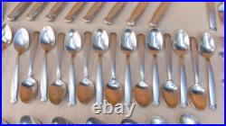 Lot Vintage Oneida Flatware mix most Knot Pattern Silverware Mixed types YU
