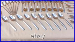 Lot Vintage Oneida Flatware mix most Knot Pattern Silverware Mixed types YU