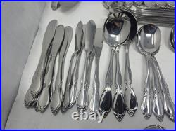 Lot of 192 Oneida Oneidacraft Chateau Stainless Flatware Lot of 192 Oneida Oneidacraft Chateau Stainless Flatware