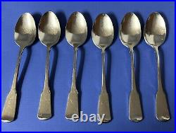 Lot of 35 American Colonial Cube by Oneida Satin Stainless Fork Knives Spoons