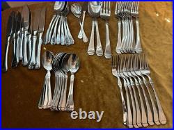 Lot of 48 Oneida VERONA Stainless Steel Flatware 18/10 Discontinued Indonesia
