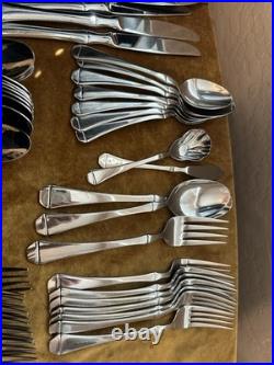 Lot of 48 Oneida VERONA Stainless Steel Flatware 18/10 Discontinued Indonesia