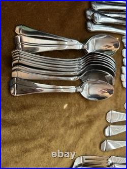 Lot of 48 Oneida VERONA Stainless Steel Flatware 18/10 Discontinued Indonesia