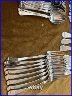 Lot of 48 Oneida VERONA Stainless Steel Flatware 18/10 Discontinued Indonesia