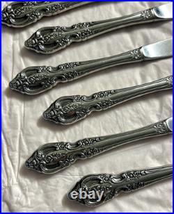 Lot of 52Pcs. SSS Oneida Renoir-Pembrooke Stainless Flatware Set (A)