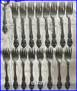 Lot of 52Pcs. SSS Oneida Renoir-Pembrooke Stainless Flatware Set (A)