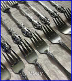 Lot of 52Pcs. SSS Oneida Renoir-Pembrooke Stainless Flatware Set (A)