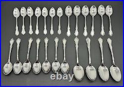 Lot of 53 Wm A Rogers Oneida LTD Mansfield Amadeus Deluxe Stainless Flatware