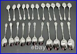 Lot of 53 Wm A Rogers Oneida LTD Mansfield Amadeus Deluxe Stainless Flatware