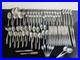 MCM Oneida Twin Star Community Stainless Silverware Starburst 80pcs Set For 12