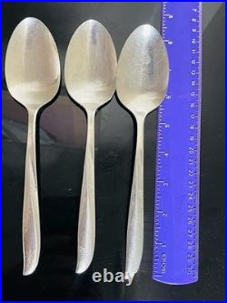 MCM Oneida Twin Star Community Stainless Silverware Starburst 80pcs Set For 12
