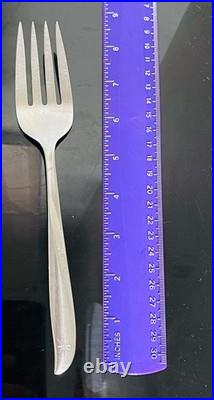 MCM Oneida Twin Star Community Stainless Silverware Starburst 80pcs Set For 12