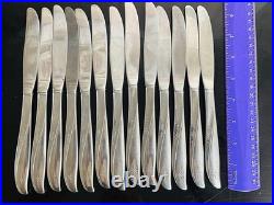 MCM Oneida Twin Star Community Stainless Silverware Starburst 80pcs Set For 12