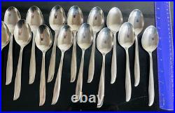 MCM Oneida Twin Star Community Stainless Silverware Starburst 80pcs Set For 12