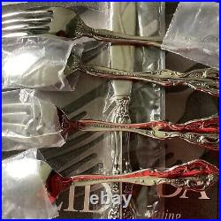 MICHELANGELO 20 Piece 4 Place Settings Oneida Stainless Flatware USA Unused