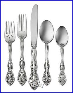 MICHELANGELO 40 piece set Service for 8 Oneida Stainless Flatware place setting