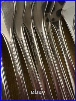 MINT! Oneida Community Stainless CLARETTE SERVICE FOR 12 + Serving Set