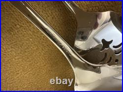 MINT! Oneida Community Stainless Clarette (9) Piece SERVING SET