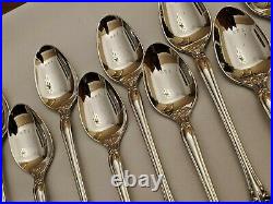 MINT Oneida MICHELANGELO 12 Iced Teaspoons Long Tea Spoons Cube Mark Stainless