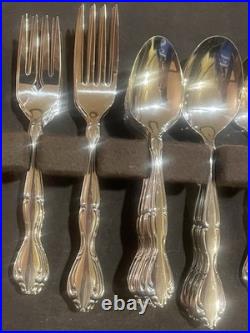 MINT VTG 1960s ONEIDA Community Stainless CANTATA Flatware Set 53pc NOS