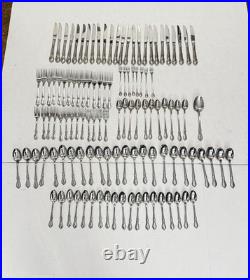 Mansion Hall Oneida Stainless Distinction Deluxe HH Flatware Cutlery 116 Pieces