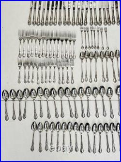 Mansion Hall Oneida Stainless Distinction Deluxe HH Flatware Cutlery 116 Pieces