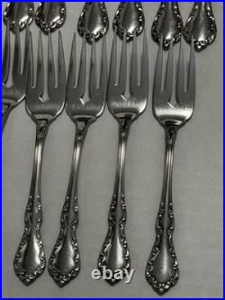 Mansion Hall Oneida Stainless Distinction Deluxe HH Flatware Cutlery 116 Pieces