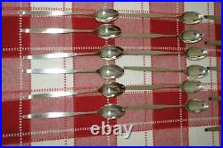 Mint Oneida Community FROSTFIRE Stainless Flatware Silverware 125 Piece