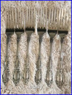 Monte Carlo 37 piece Set Service For 6 Oneida Delux Stainless 18/10