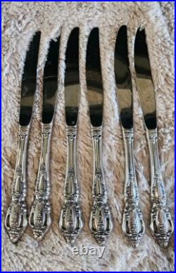 Monte Carlo 37 piece Set Service For 6 Oneida Delux Stainless 18/10