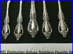 Most Are Unused! 95 Pcs Oneida HH Raphael Distinction Deluxe Stainless Serves 12