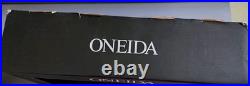 NIB Oneida River 72 Pc Stainless Flatware Set Service For 14 + 2 Pc Serving Set