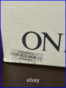 NIB Oneida Wordsworth Stainless Steel Flatware 64-piece Set for 12 with Box Rare