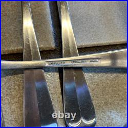 NORTHLAND Oneida POST ROAD 40 PC SATIN STAINLESS FLATWARE SET