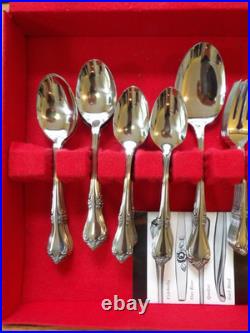 NOS Celebrity Oneida SSS 75 Piece Flatware Set of 12 NEW OLD STOCK, in Case