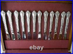 NOS ONEIDA ALL AMERICAN BRIARWOOD 80 PC. STAINLESS FLATWARE SET Service for 12
