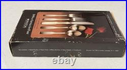 NOS Oneida Community PAUL REVERE 20 Pc Stainless Flatware Spoon Fork Knife