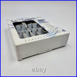 NOS Oneida Flight 18/8 Stainless Steel Flatware 53-Piece Service for 8 USA Made