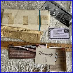 NOS Vintage Oneida Solid Stainless 20 Piece New Unused Set Forks Spoons