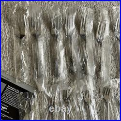 NOS Vintage Oneida Solid Stainless 20 Piece New Unused Set Forks Spoons