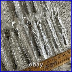 NOS Vintage Oneida Solid Stainless 20 Piece New Unused Set Forks Spoons
